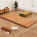 Japanese Foldable Coconut Palm Tatami Mat, Summer Rattan Cool Mat Hard Floor Mat, Student Dormitory Floor Sleeping Essential