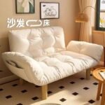 Lazy Sofa Small Apartment Bedroom Balcony Rental House Tatami Apartment Rental Room Double Folding Sofa Bed